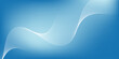 © Herul - Abstract blue gradient background with shining lines waves. Minimalist background for banner, poster, Eps10