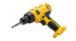 © FITRI - Yellow cordless drill with black accents on a white background, ready for drilling.