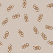 © sevector - the placebo effect unsolved mystery line seamless pattern the placebo effect unsolved mystery thin line illustration