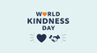 © Splash - World kindness day graphic with heart and handshake