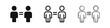 © drawing lines - People Equality and Social Justice Icon Set