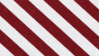 © Newleks - Maroon and white striped pattern creating a diagonal design, offering a textured fabric background, showcasing textile material in a continuous repeated design