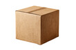© MD USUB BISWAS - Simple brown cardboard box isolated on transparent background.