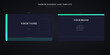 © Ustocker - Modern Business Card Template with Front and Back Design