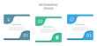 © DesignCrafts - Business infographic design template with icons and 3 options or steps. can be used for workflow, business information, and web graphic design.