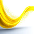 © Milon - Abstract yellow wave background with dotted pattern abstract background gradient