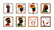 © Hasla - Juneteenth african american freedom symbols