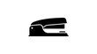 © nugra - Black stapler icon isolated on a white background for office supplies