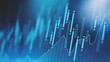 © fotofabrika - Chart graph shows stock exchange trading trends and data over time