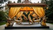 © Aiman Nabeel - Golden Dragon Dance Stage in Chinese Garden