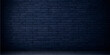 © NISAT AKTHER - Dark blue brick wall closeup showing masonry texture with architectural construction details and uniform horizontal background surface pattern