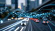 © Nataliya - AI-powered system enhancing intelligent transportation by analyzing real-time vehicle data traffic conditions and driver behavior for efficient route planning and safety, smart