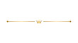 © Muhammad - Golden royal crown divider, elegant gold line ornament for wedding invitations, luxury decorative border element for premium branding isolated PNG with Transparent Background
