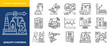 © jubayer95 - Laboratory quality control and research analysis icons showing scientific measurement tools.