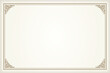 © B.B. - Elegant vintage certificate border design template