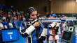© Avinash N Prasad - Glamorous Indian Woman Competing in Air Rifle Finals at International Indoor Shooting Championship