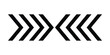© Over View - Abstract geometric arrow pattern