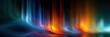 © V.Semeniuk - Moving Equalizer Bars Create Bright Landscape in Dark Setting
