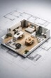 © Rawpixel.com - Modern apartment floor plan illustration.