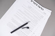 © strigana - Dismissal notice in Israel with Hebrew text, an official document used to notify an employee about termination, layoff, or job loss.