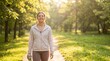 © AHNH2 - Woman enjoys a healthy walk for World Lungs Day