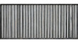 © DreamGen Works - Industrial corrugated metal texture, weathered silver steel background, vertical ribbed iron panel for construction and architectural design