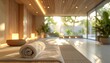 © nanskyblack - Contemporary wellness retreat with subtle blur and peaceful hospitality appeal
