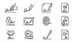 © Anum - Collection of digital and traditional signature icons, representing legal agreements and verification.