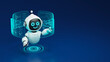 © Chaosamran_Studio - AI agent robot workflow automation orchestrator artificial intelligence data coding icon flow process assistant technology futuristic 3d rendering.