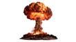 © Hanna - Nuclear explosion mushroom cloud fire and smoke atomic blast isolated on transparent background