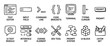 © Vladislav - Collection of hand-drawn programming icons for software development, including text editor, command line, terminal, and UI elements in a simple sketch doodle style illustration