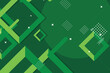 © Solaiman77 - 3d geometric shapes with neon green and white particle explosions particles
