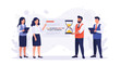 © Elsha - Team Meeting Project Deadline Management with Hourglass and Timeline