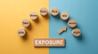 © ANMZAKARIA - risk exposure measurement gauge | business risk level indicator | financial market exposure concept | wood block number scale | level seven exposure rating