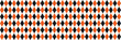 © dollitude - Black and red rhombus seamless vector pattern, Vintage diamond shapes circus background for fabric design