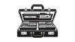 © Ari ortega - Minimalist illustration of organized business briefcase with document folders