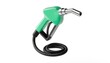 © Sami Ullah - A Green Fuel Pump Nozzle with a Black Hose, Isolated on a White Background, Symbolizing Eco-Friendly Energy and Sustainable Power Consumption for Vehicles and Transportation