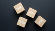 © ANMZAKARIA - ethical business values on wooden blocks | corporate transparency and integrity concepts | fair safe open true principles for company culture | minimalist business ethics photography