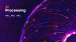 © Oleg - Digital Technology Innovation Network Data Computing Platform Creating A Futuristic Background For Data Flow, Digital Innovations, Enterprise Solutions, Cloud Services, And Business Presentations.