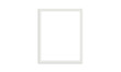 © MSTPINZIRA - White minimalist border frame with soft shadow isolated on transparent checker background for photo presentation.