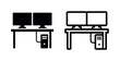 © liubomir118809 - Dual monitor computer workstation setup with desktop PC, ideal for programming or graphic design