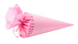 © Sandra - Rosa Schultüte PNG Zuckertüte freigestellt transparent einfarbig
