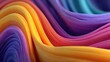 © Muhammad - Vibrant abstract gradient swirl background, digital wave motion pattern, advanced technology theme graphic, startup pitch deck backdrop