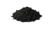 © Sapphire - Pile of fine black charcoal powder isolated on a white background