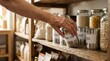 © SimpleDesignStudio - Elderly Person Organizing Canned Food Pantry Storage for Home Preparedness and Sustainable Living