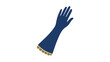 © Mali - Elegant Hand-Traced Opera Glove Vector Icon Illustration Featuring a Long Evening Glove Design with Smooth Contours for Luxury Fashion Design Projects and Formal Wear Branding Graphics.