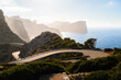 © Alberto/Stocksy - A beautiful sunset and landscape at Cap de Formentor, Mallorca, Spain