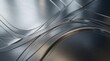 © VideoHub - Smooth metallic gradient surface texture, abstract background pattern for design backdrop, creative wallpaper concept, polished