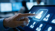 © SaadKamal - Digital human resources interface employee selection and management system