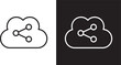 © Krupal - Cloud share icon